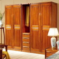 漢唐宮匠金絲柚木五門衣柜YG-1803#