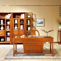 漢唐宮匠金絲柚木書房系列01