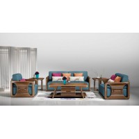 匯明創家藝致胡桃系列沙發S779長茶幾B795