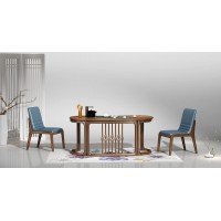 匯明創家藝致胡桃系列茶道臺B011茶椅A028