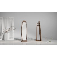 匯明創家藝致胡桃系列穿衣鏡M117