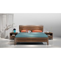 匯明創(chuàng)家藝致胡桃系列床C8F9