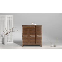 匯明創家藝致胡桃系列鞋柜G628