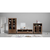 匯明創家藝致胡桃系列組合廳柜G121