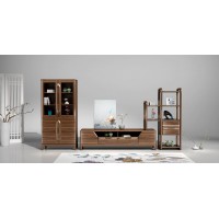 匯明創家藝致胡桃系列組合廳柜G122