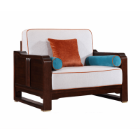 大家新中式單人位沙發WSF-005