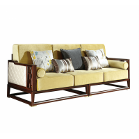 大家新中式三位沙發(fā)WSF-001