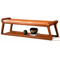 御尚美家金絲檀木床尾凳F501#