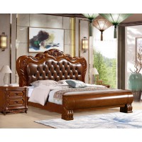 輝煌祥瑞橡膠木大床A1608#