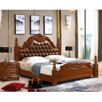 輝煌祥瑞橡膠木大床A1601#