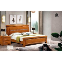 輝煌祥瑞橡膠木大床1817#