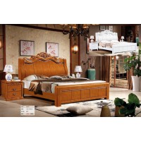 輝煌祥瑞橡膠木大床1815#