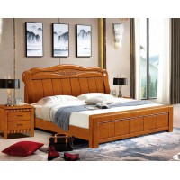 輝煌祥瑞橡膠木大床1808#