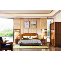 佐霖家具金絲柚木臥室系列01