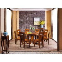 佐霖家具金絲柚木餐廳系列02