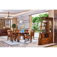 佐霖家具金絲柚木餐廳系列03