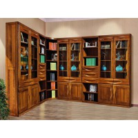 佐霖家具金絲柚木書柜