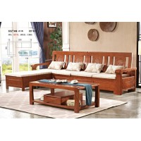 康龍美藝轉角沙發-01布602#