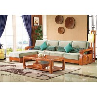 康龍美藝轉角沙發-A1布8008#