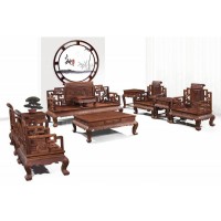 泰涌天潤山水寶座沙發