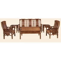 泰涌天潤明式梳子沙發