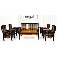 贛藝紅木明式梳子沙發(十件套)SF-02