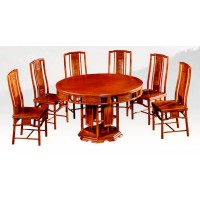 贛藝紅木明式圓臺Z-05