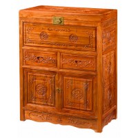 贛藝紅木香樟木翻箱柜G-01