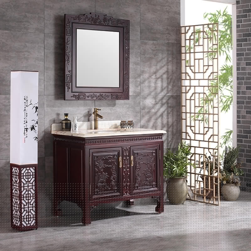 昱特衛(wèi)浴中式浴室柜6047