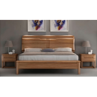 可可木語(yǔ)金絲檀木系列床：H905#