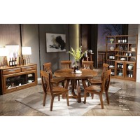 春晨家具胡桃木餐廳系列02