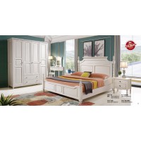 康龍美藝橡木壓紋臥室套房家具04