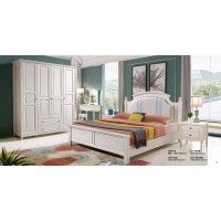 康龍美藝橡木壓紋臥室套房家具08