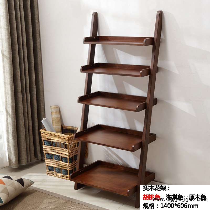 福榮康北歐實木花架02