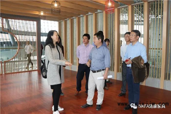 中國家具協(xié)會副秘書長屠祺來我區(qū)實地考察全國家具制作職業(yè)技能競賽總決賽籌備工作3