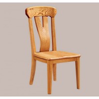 春然紅橡餐椅C02#