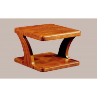 春然紅橡方茶幾A01#