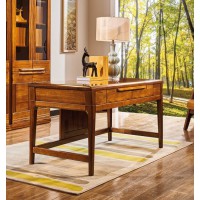 誰最美新德式金絲檀木書桌8203#