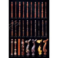 興達(dá)實(shí)木樓梯小柱子4