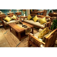 詩意東方新中式沙發(fā)、茶幾