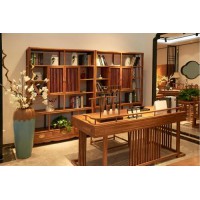 詩意東方新中式書桌、書柜