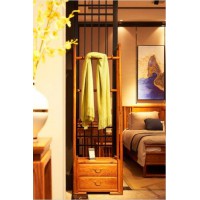 詩意東方新中式衣帽架