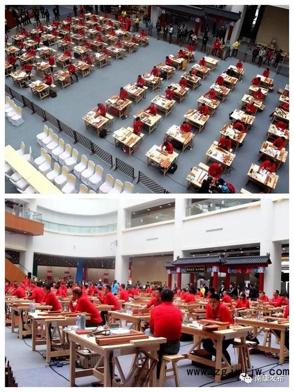 比賽現場場面壯觀