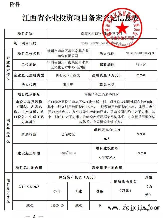 占地320畝，南康將新建兩個(gè)物流園4