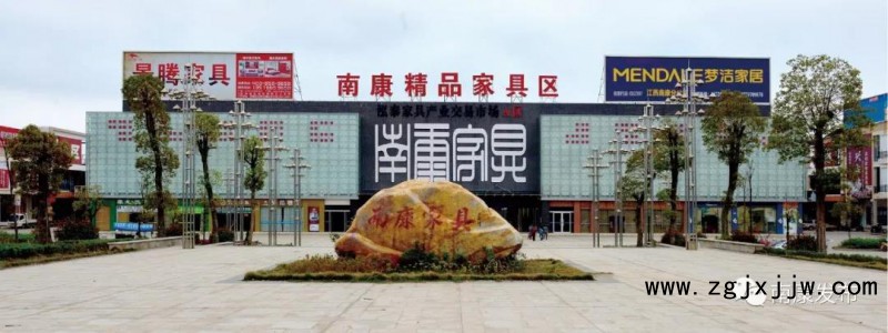 南康家具市場(楊曉明 攝)