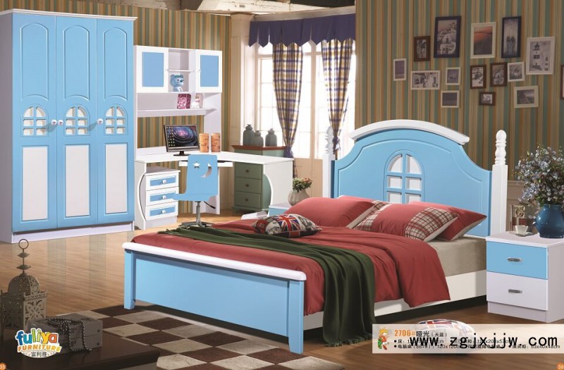 富利雅青少年小美韓式套房2706#啞光(天藍）