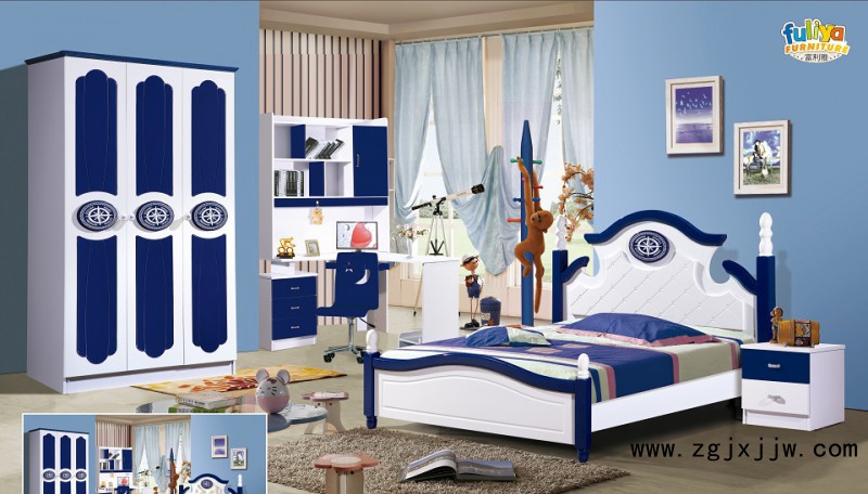 富利雅青少年小美韓式套房2708#(啞光白+寶藍）
