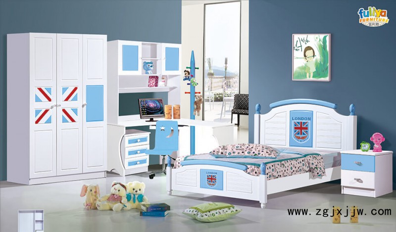 富利雅青少年小美韓式套房A1086#啞光(天藍)