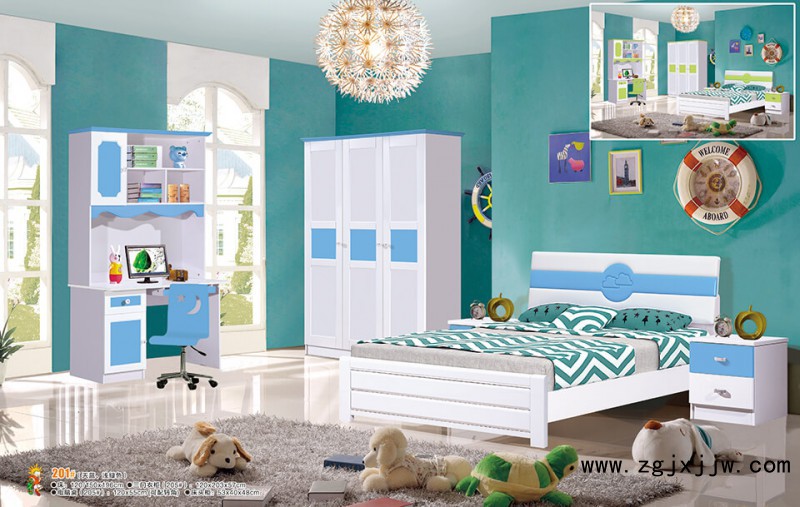 富利雅青少年彩色實(shí)木套房201#（天藍(lán))