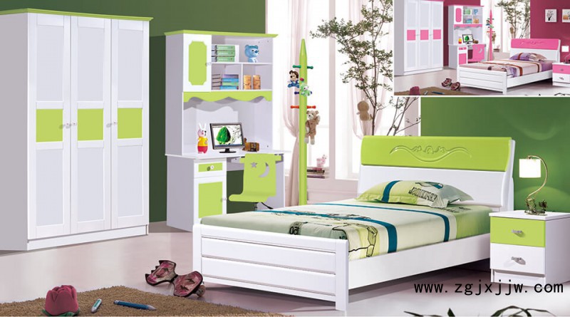 富利雅青少年彩色實(shí)木套房202#(淺綠)